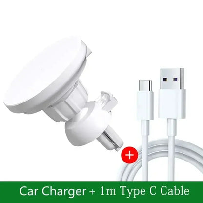 Chargeur magnétique sans fil pour voiture, support de téléphone pour grille d'aération, charge rapide, iPhone 12, 13, 14, 15 Pro Max, 30W - ASTUCIO