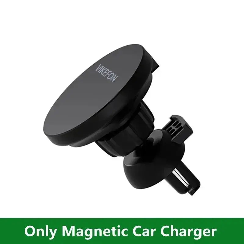 Chargeur magnétique sans fil pour voiture, support de téléphone pour grille d'aération, charge rapide, iPhone 12, 13, 14, 15 Pro Max, 30W - ASTUCIO